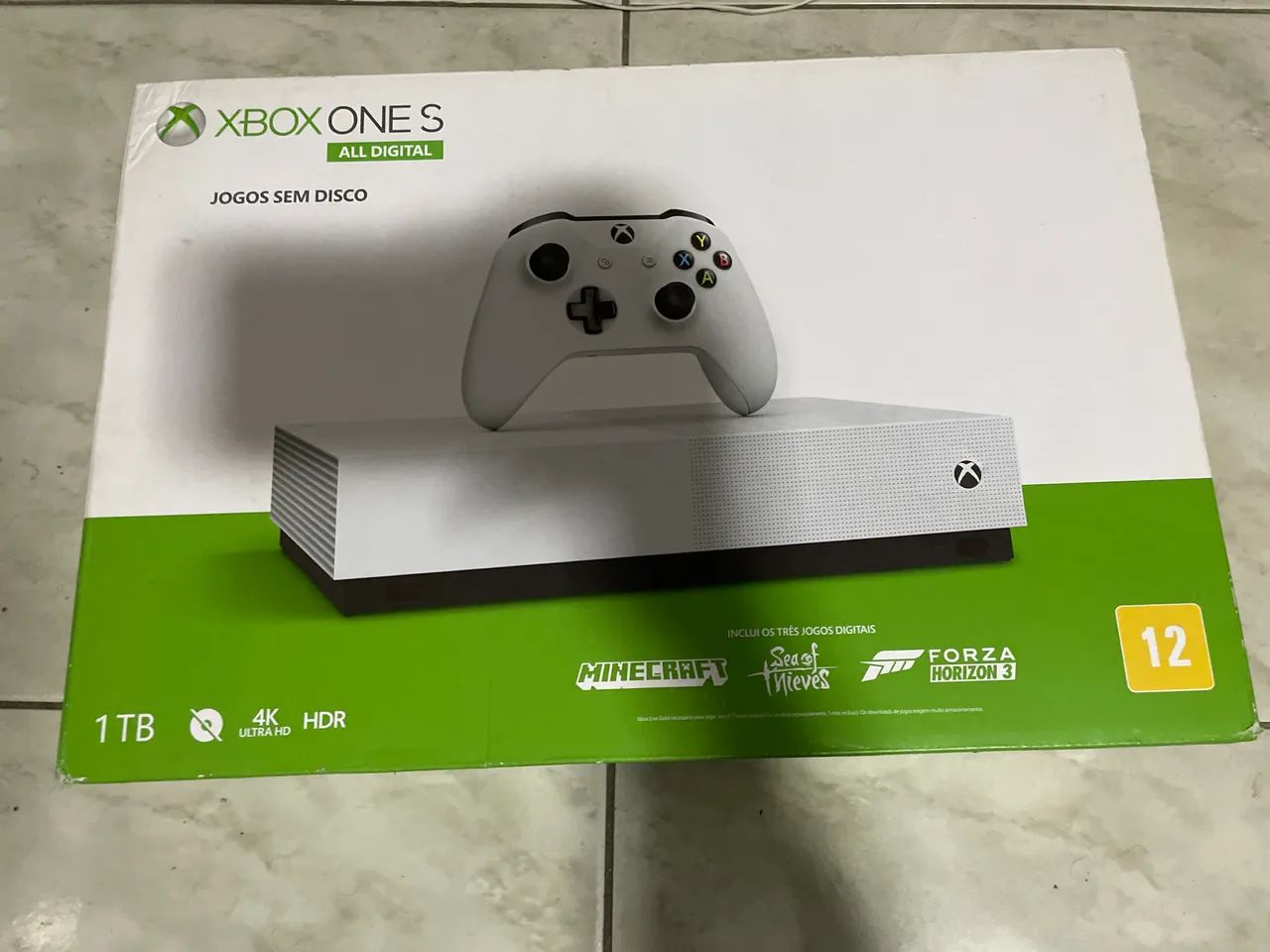 Xbox one S - 1tb com caixa e cabos - Foto 2