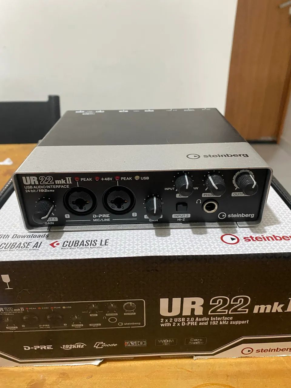 Interface de áudio Steinberg - UR22 MK II