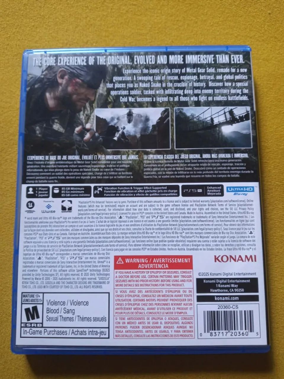 Metal Gear Solid Delta - Jogos de Vídeo Game - Jardim Eldorado