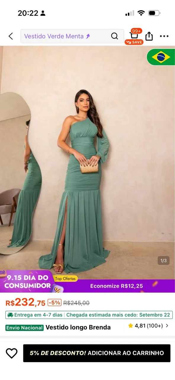 Vestido de festa