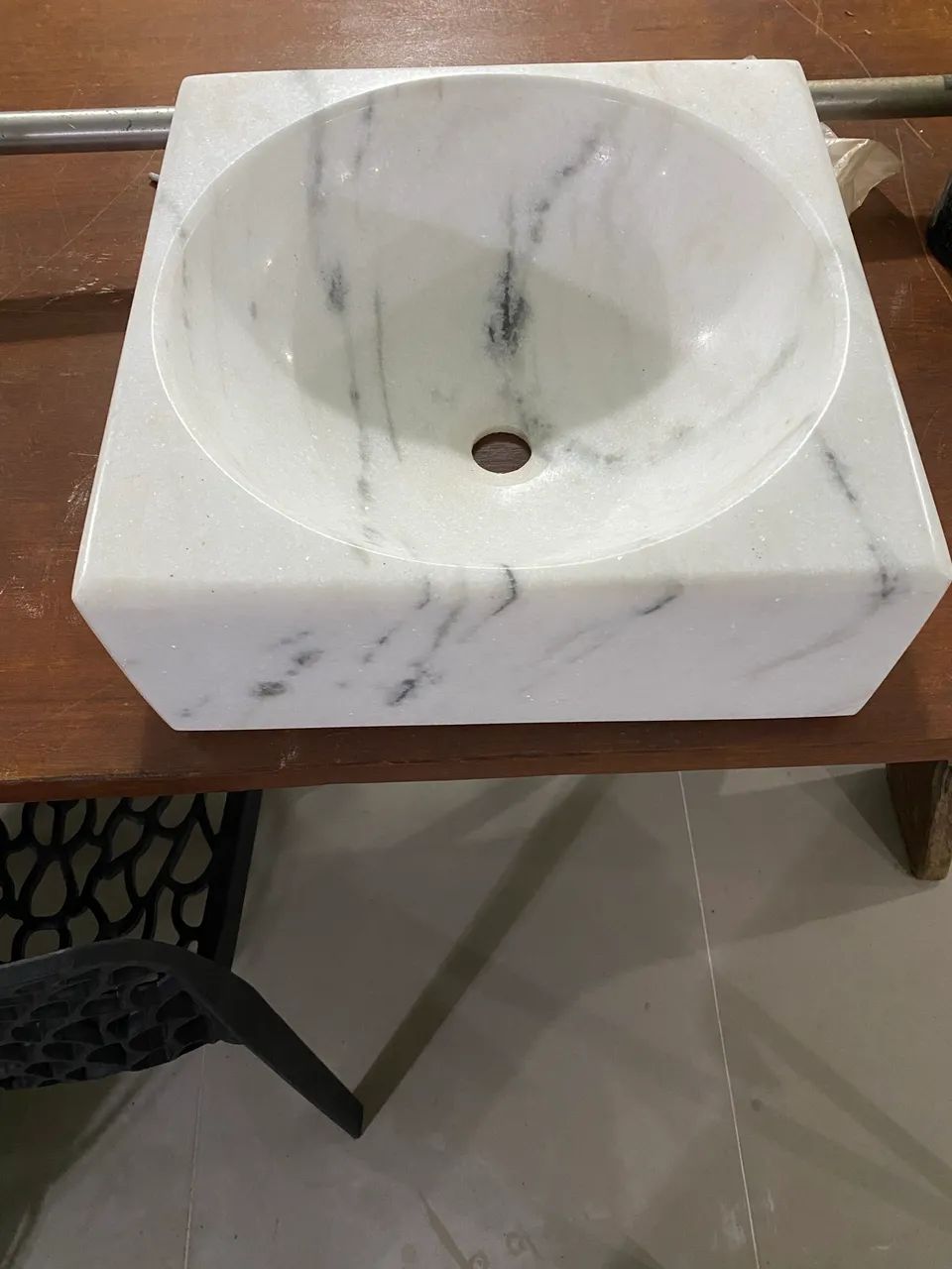 Cuba de mármore 