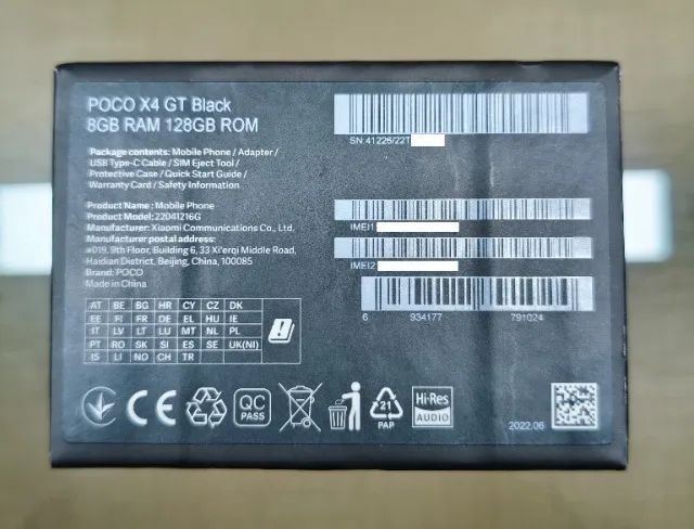 Celular Poco X4 GT Cinza Escuro 8Gb 128Gb Ótimo Estado - Foto 2