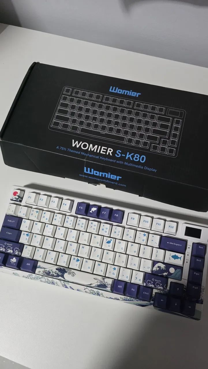 Teclado mecânico - Womier S-K80