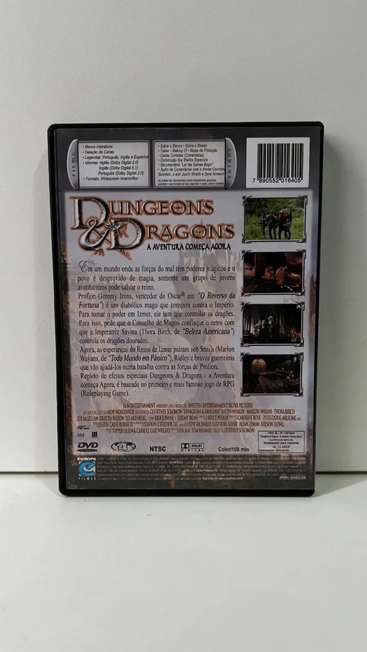 DVD - Dungeons & Dragons: A Aventura Começa Agora - Foto 3