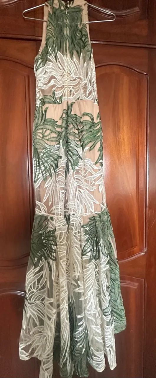 Vestido de formatura verde - Foto 3