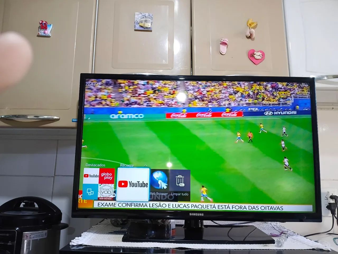Smar tv Samsung 32 polegada, funcionando perfeitamente  - Foto 5