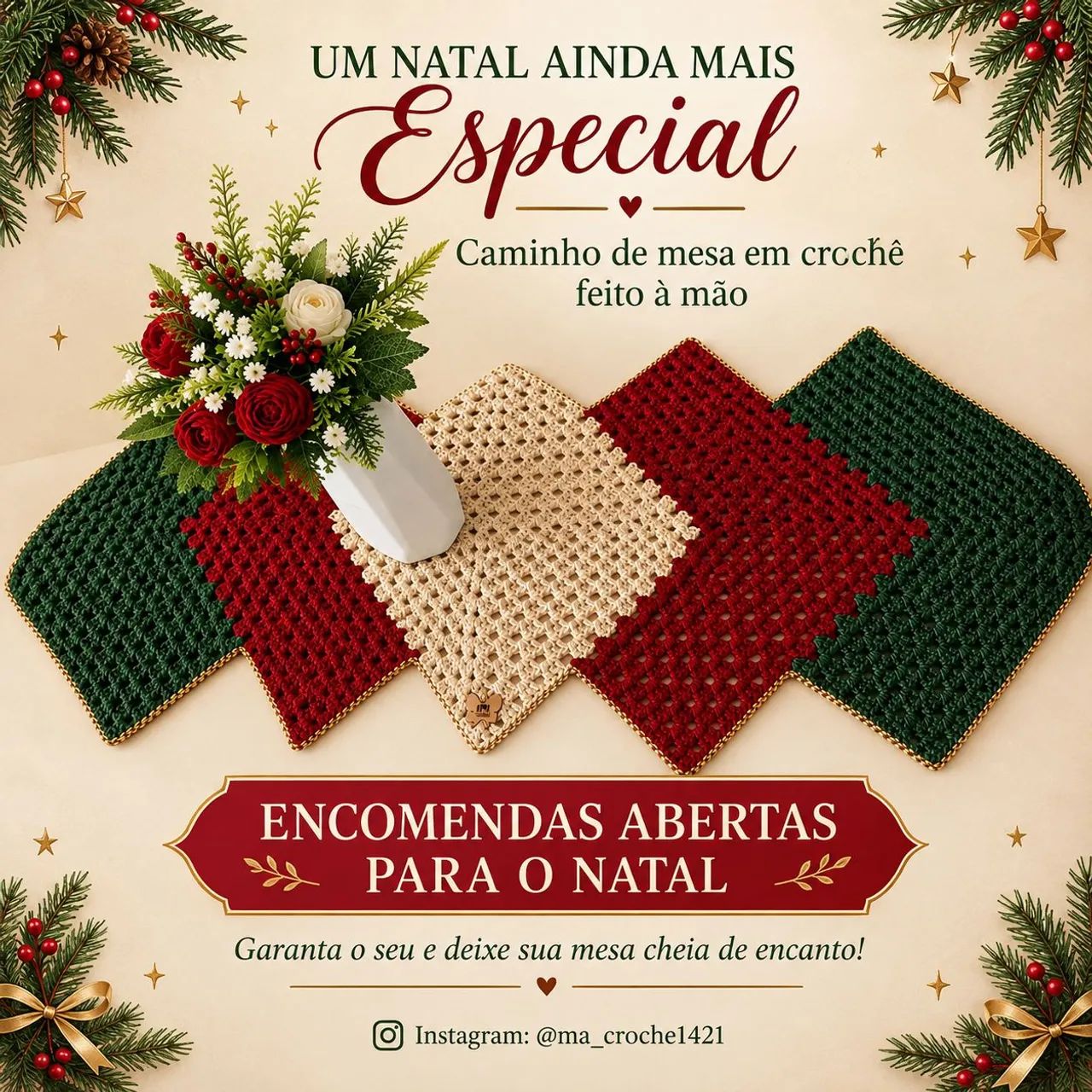 Natal em crochê 