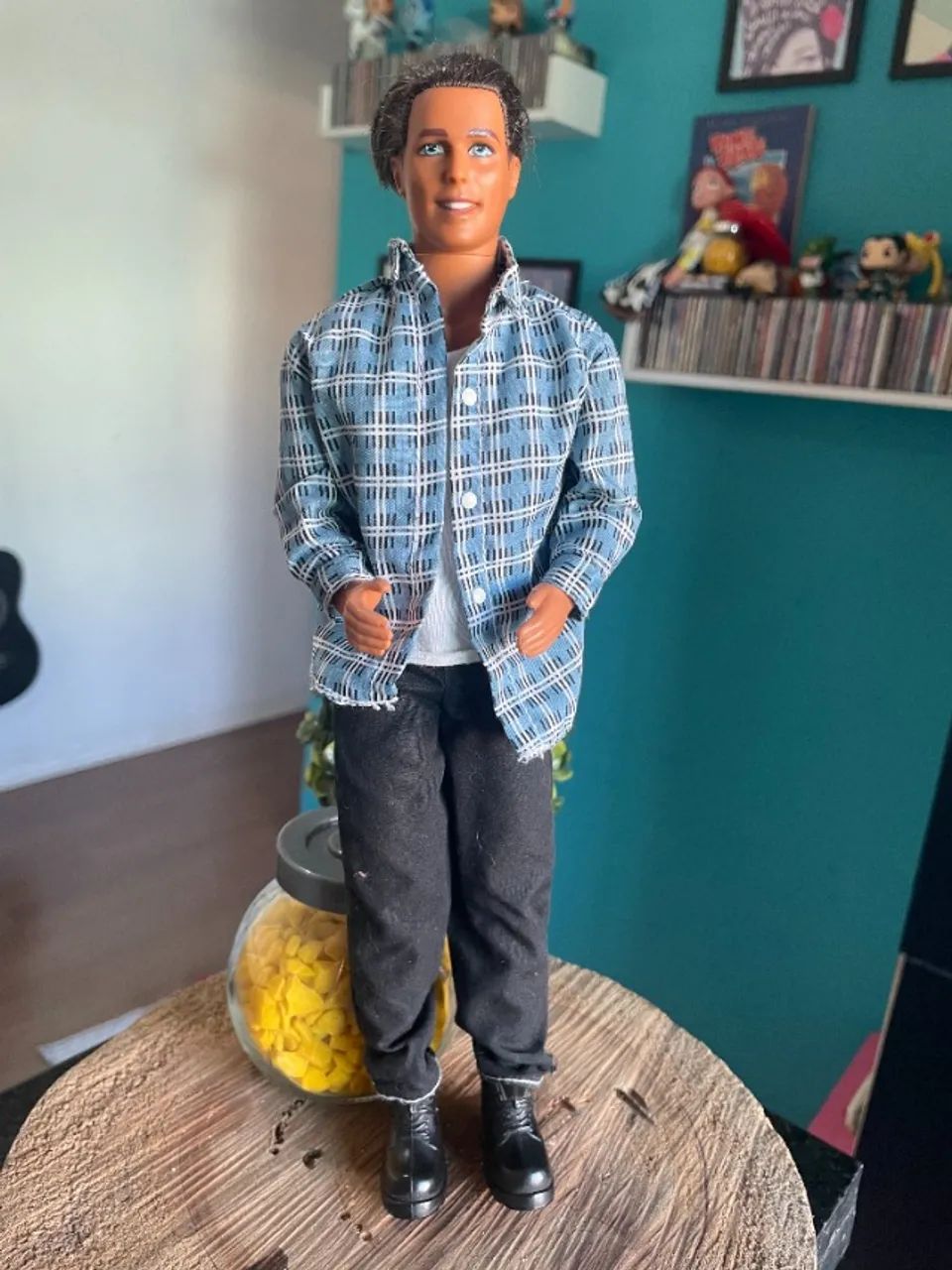 Boneco Ken Totally hair Mattel  1997 - Usado