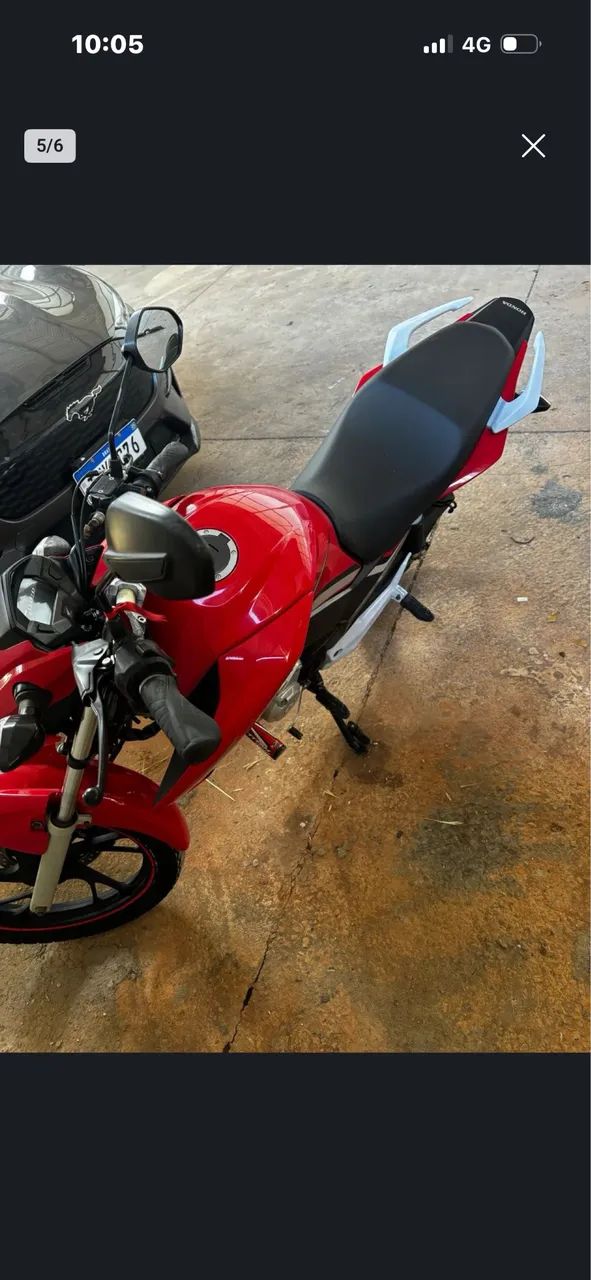 Moto bem conservada, usada apenas para ir e voltar do trabalho  - Foto 3
