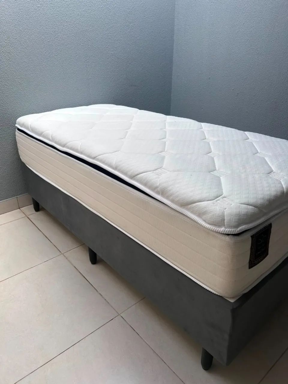 Cama de Solteiro com apenas 3 meses de uso - Foto 2