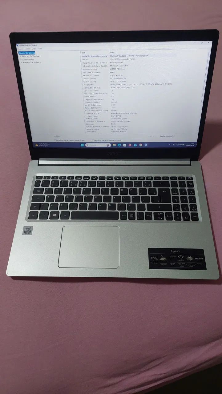 Notebook Acer i5