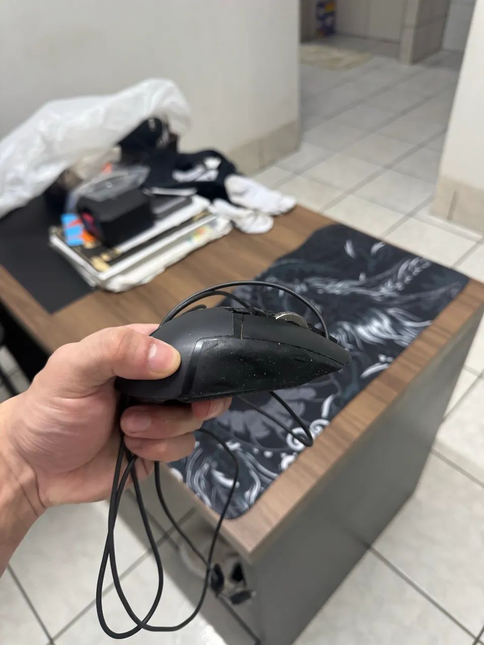 Mouse Logitech G502 Hero Com Mousepad Speed