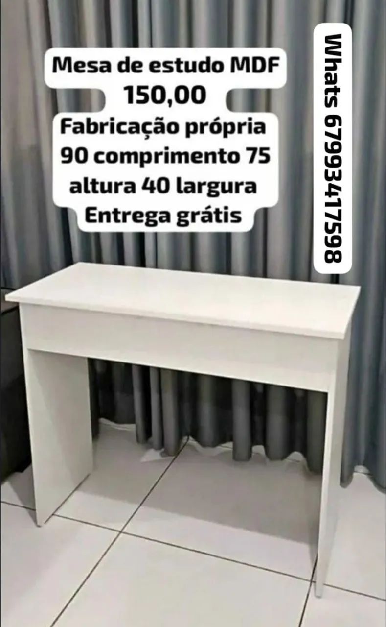 Mesa de estudo mdf  - Foto 2