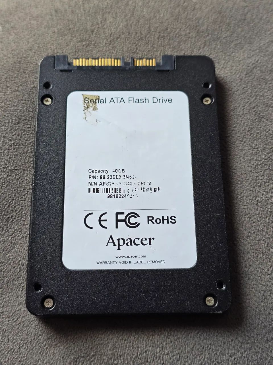 SSD 40GB sata Apacer - Foto 2