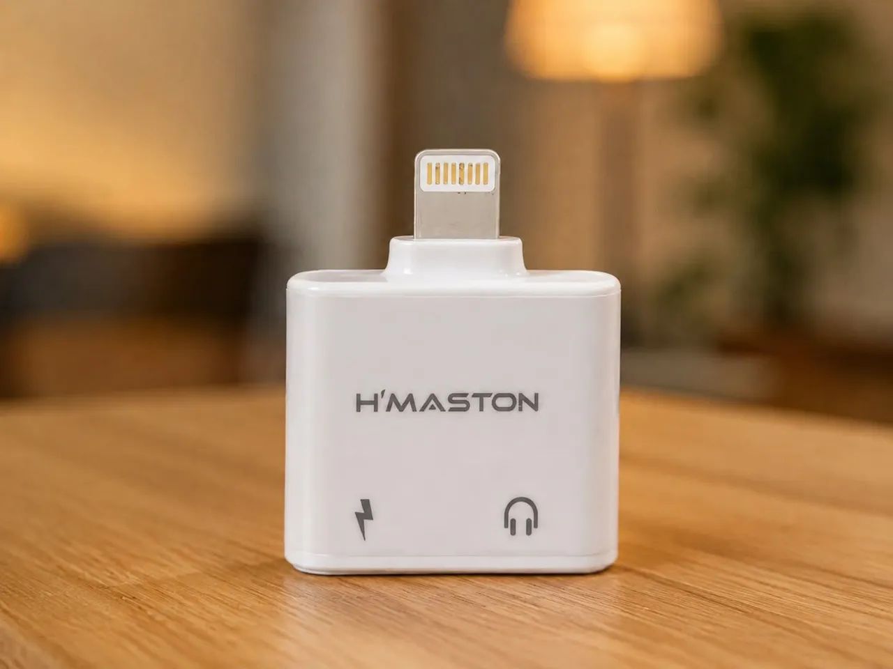 Adaptador Lightning para P2 e Carregador H?Maston HZ-178 - Foto 3
