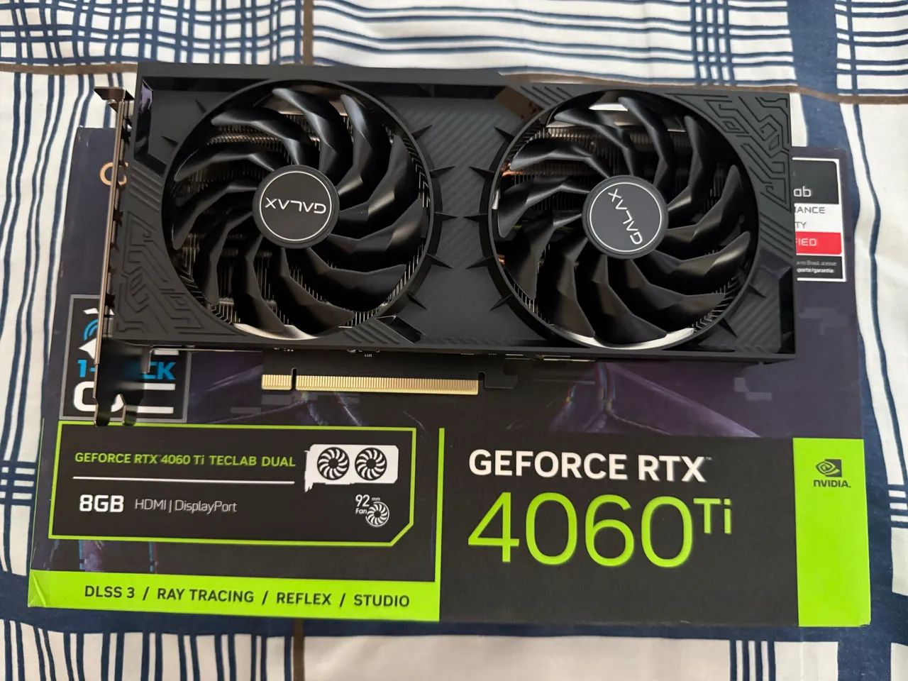 Placa de video GALAX 4060ti 8gb ( AINDA NA GARANTIA )