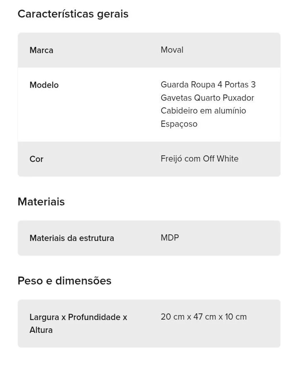 Guarda roupa Moval - Foto 5