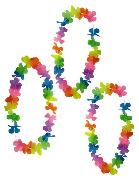 colar havaiano carnaval 