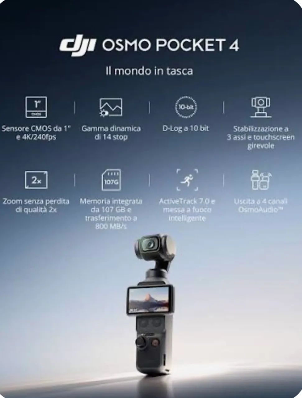 DJI Osmo Pocket 4 - Foto 5