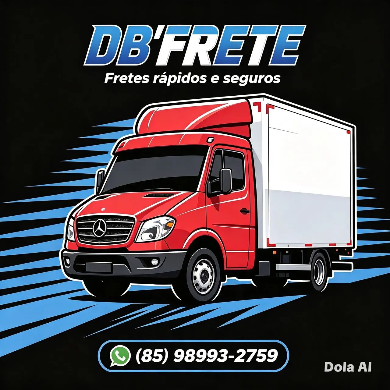Frete rápido  para sua mudança o