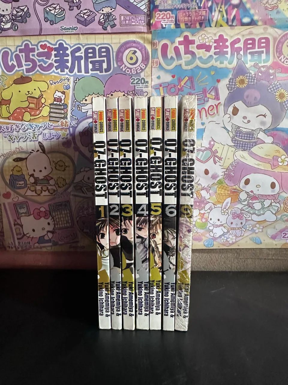 Mangá 07-Ghost 1 ao 6 e 9