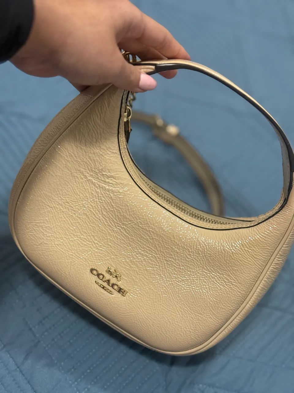 Bolsa Coach Original Bege - Foto 2