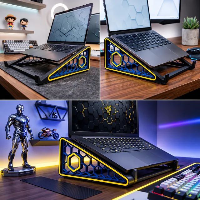 Suporte para Notebook GAMER , MacBook PRO e Macbook Air - Foto 2