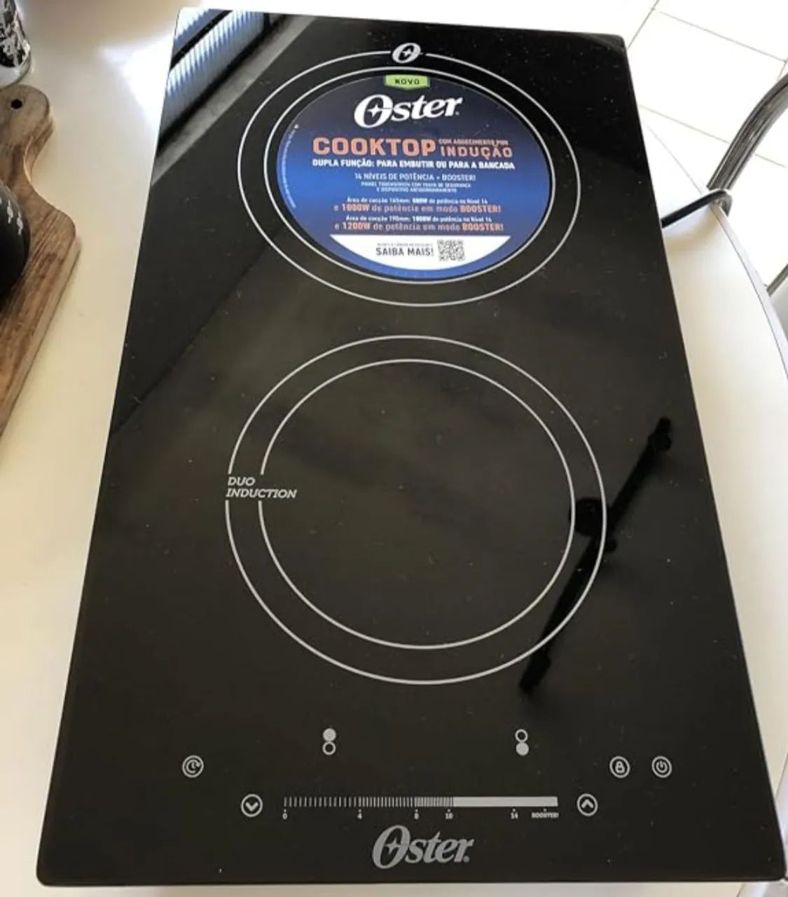 Cooktop de Indução 2 Bocas Oster Touch Screen 2 em - 220v 