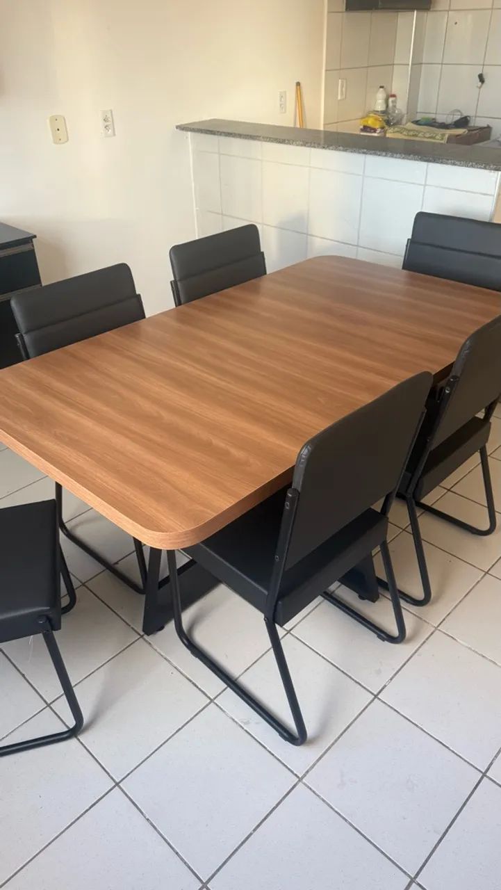 MESA JANTAR 6 CADEIRAS