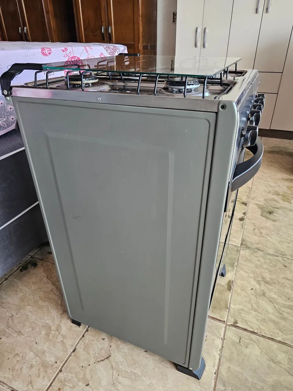 Fogão elétrico conservado funcionando perfeitamente  - Foto 4