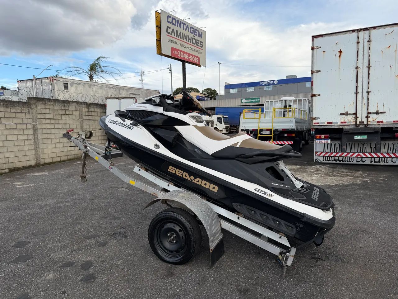 Jetski Seadoo GTXS 155 com som e carretinha  - Foto 5