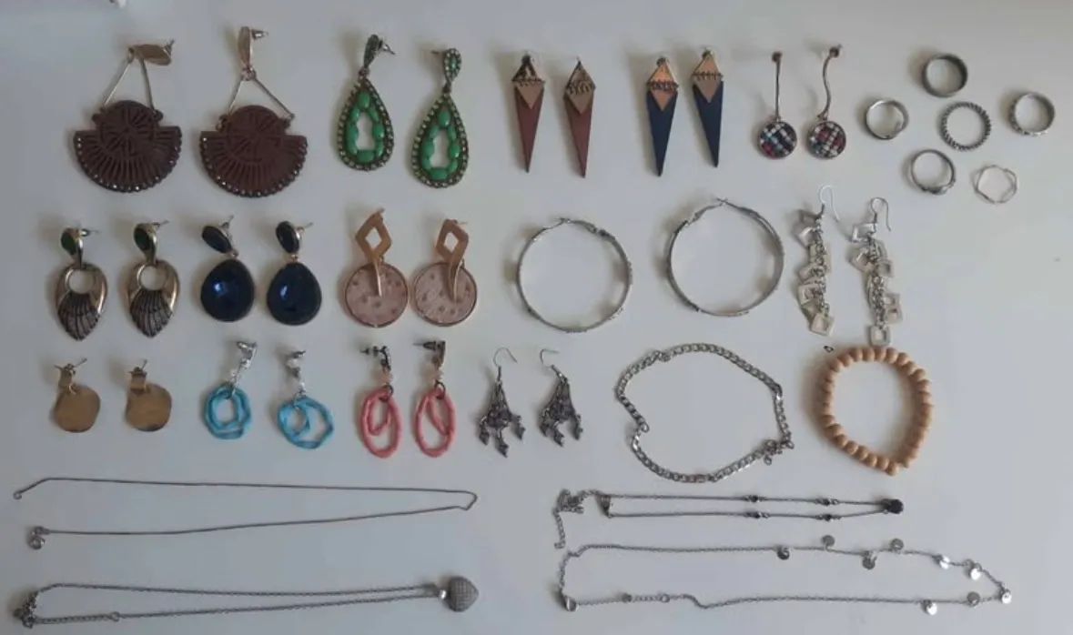 Kit de jóias várias peças 