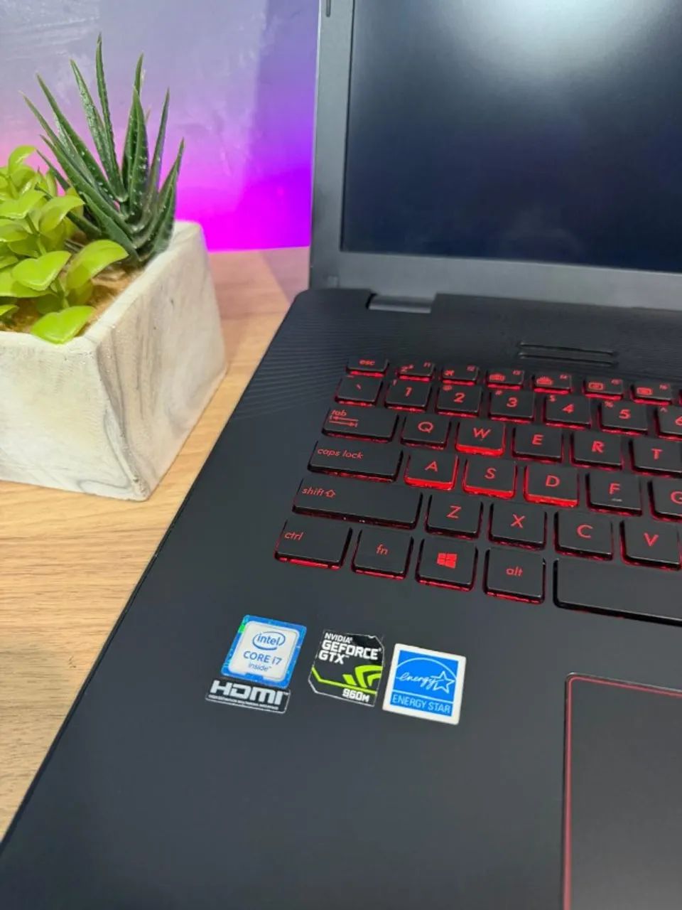 Notebook Gamer Asus ROG i7 16GB GTX 512GB - Foto 3
