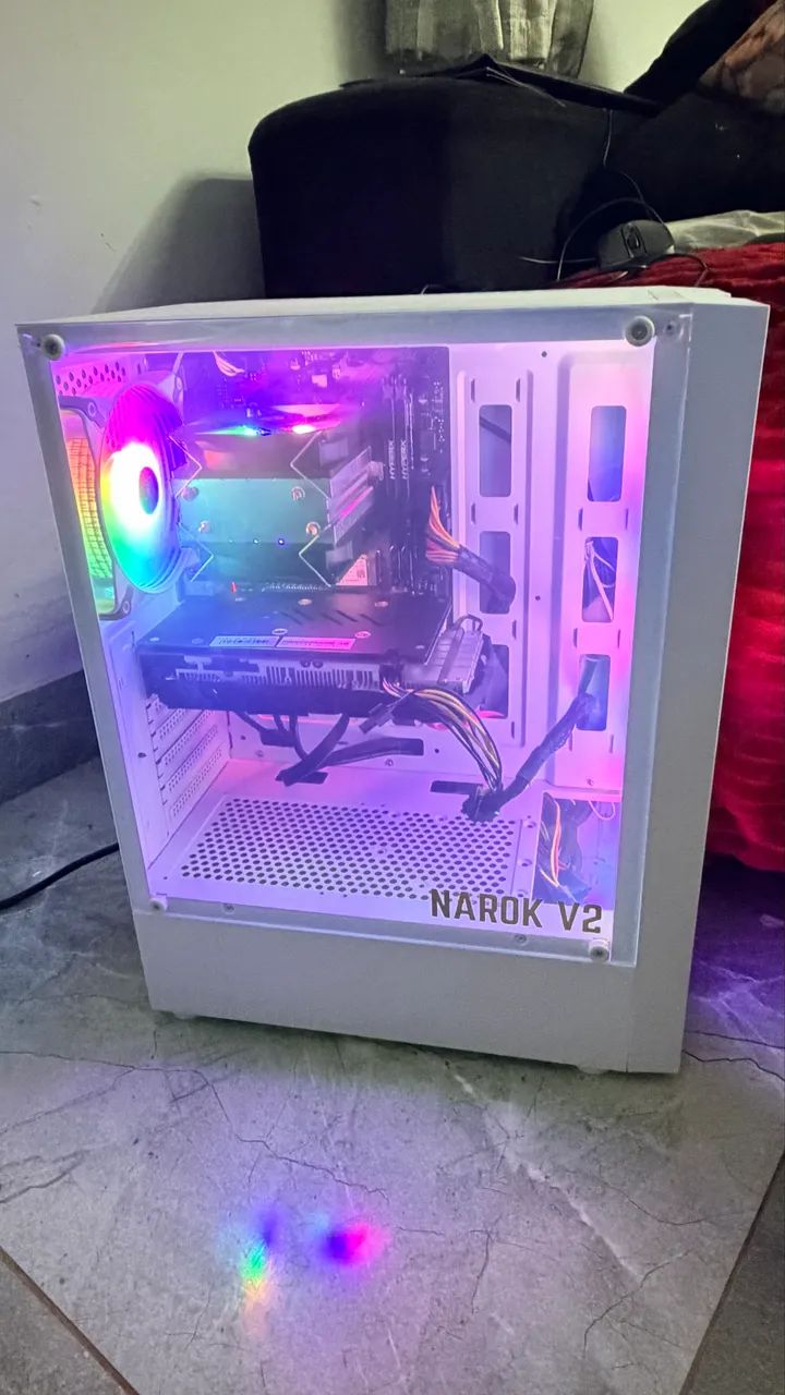 PC GAMER TOP I5 10400F + RX580 BARATO PRA HJ - Foto 6