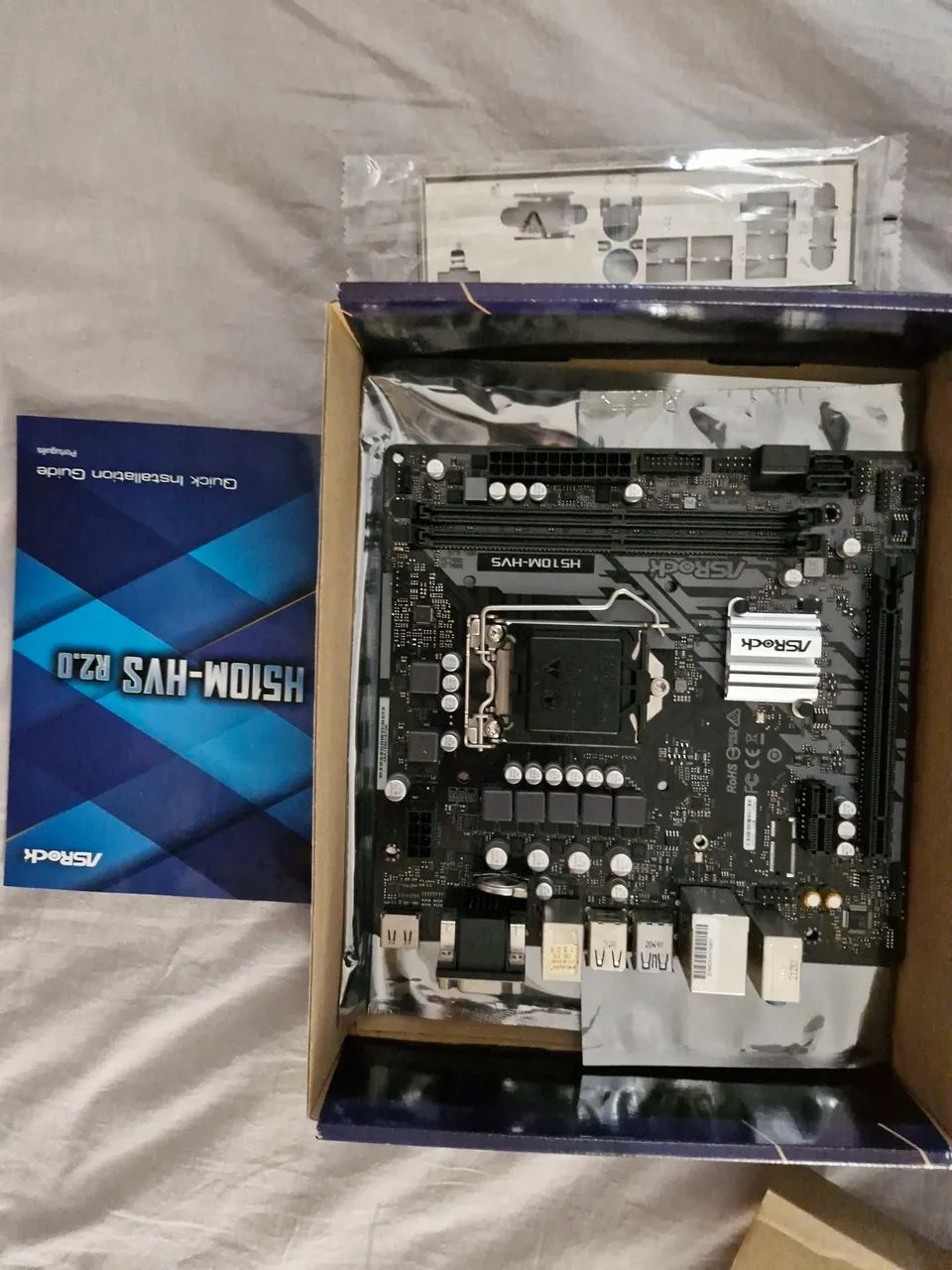 Placa mae ASRock H510M-HVS LGA1200  - Foto 2