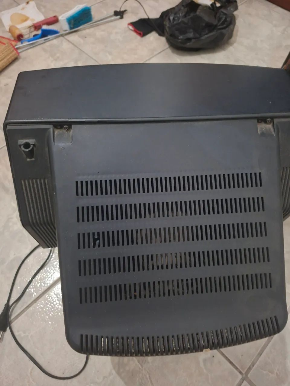 televisão antiga de tubo (CRT) da Philips 14 polegadas - Foto 2