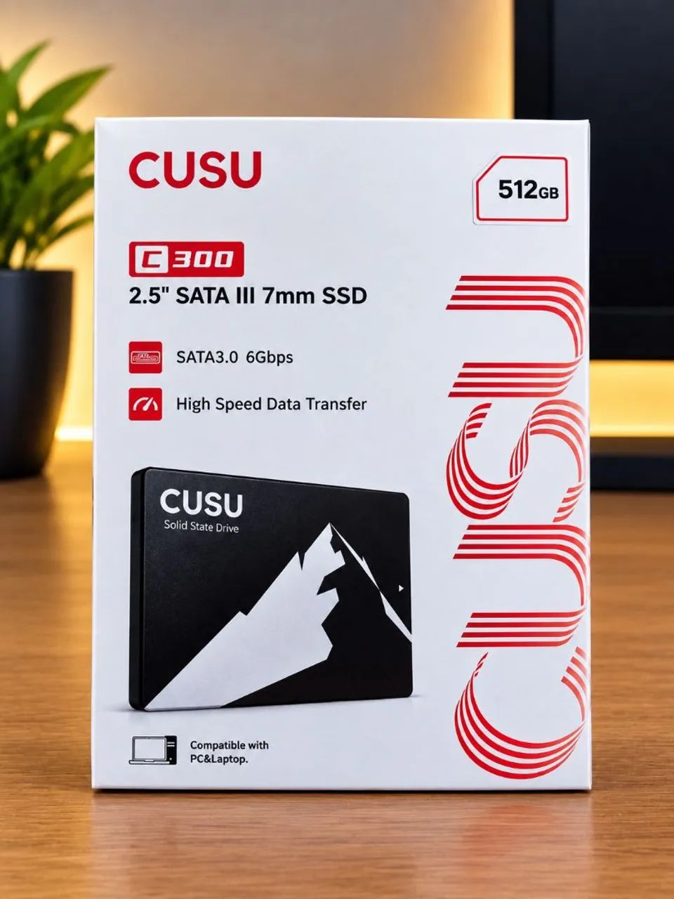 SSD 512GB SATA 3.0 6Gbps NOVO LACRADO - Armazenamento - Setor 2
