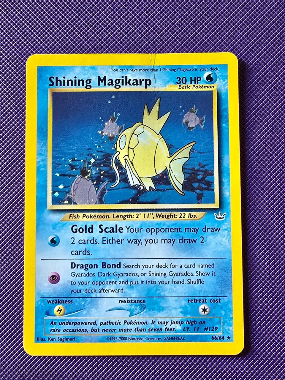 Shining Magikarp 66/65 - Neo Revelation
