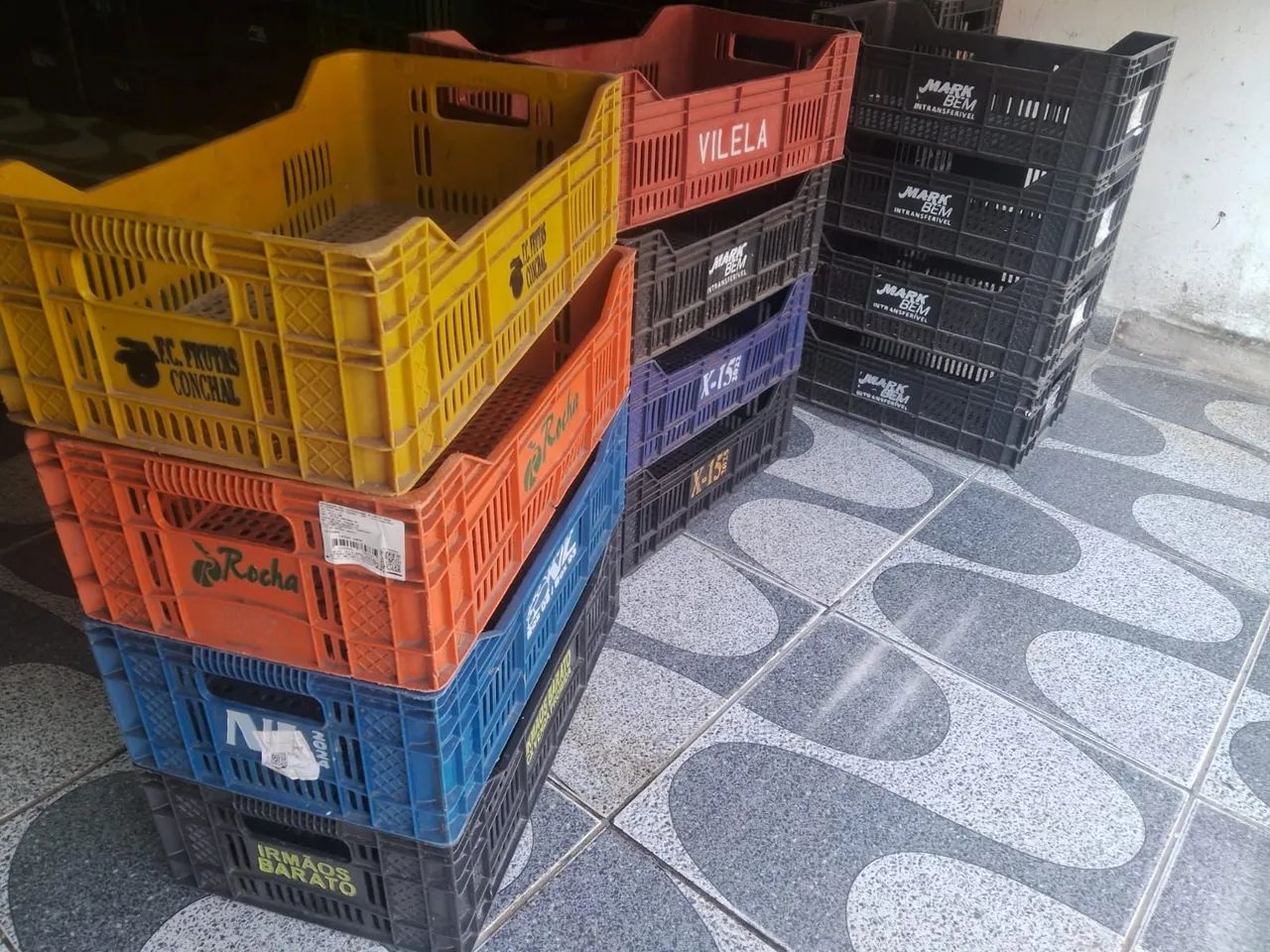 Caixas plásticas para armazenar produtos diversos  - Foto 5
