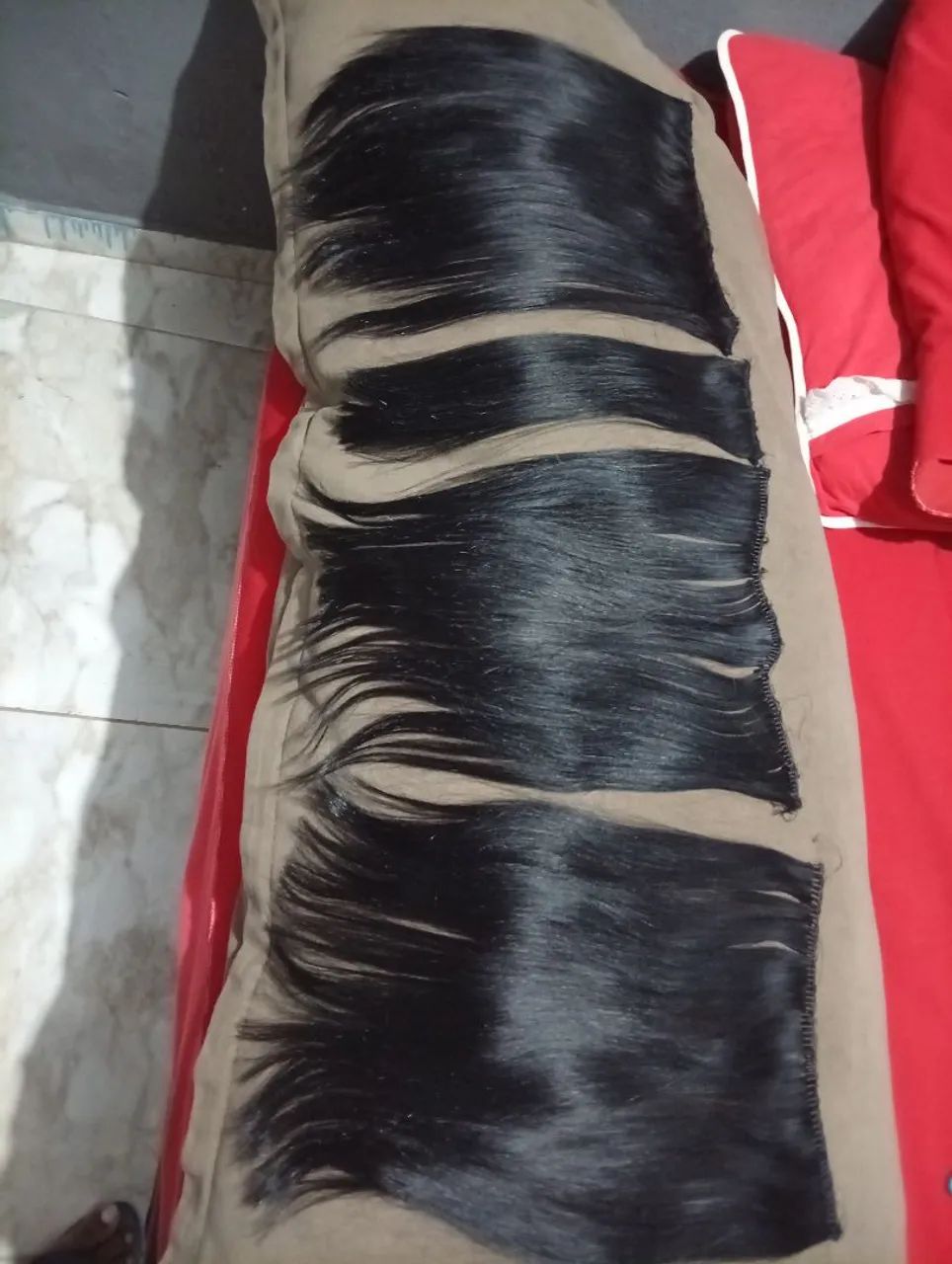 Cabelo 100% humano 