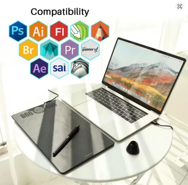 Mesa Digitalizadora HUION HS610 - Foto 2