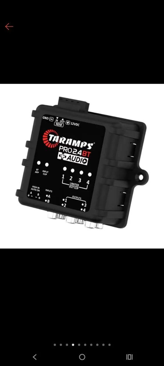 Processador equalizador Taramps 2.4 BT + AUDIO - Foto 3