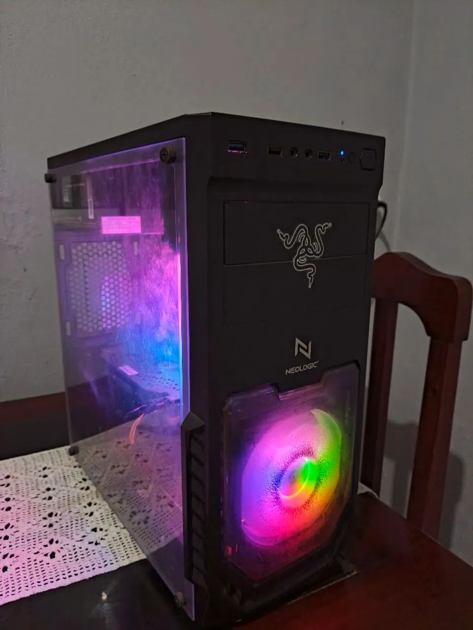 PC Gamer i3 10ª Geração | RX 580 8GB | 1.2TB  - Foto 5