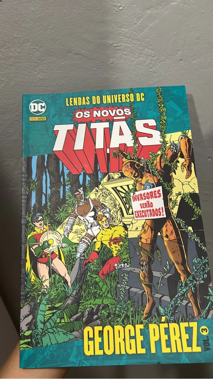 ogiponta3.5-20巻17冊 Quadrinho dos Jovens Titãs Vol. 3 (George Pérez) - Livros e