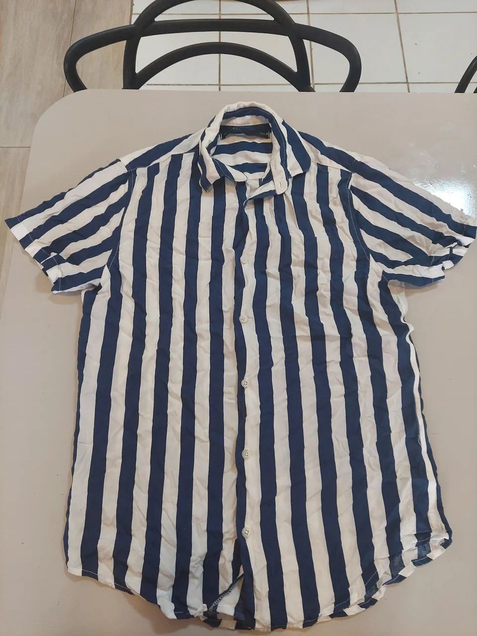 CAMISA REQUEST LISTRADA MANGA CURTA COM TECIDO EXTREMAMENTE LEVE!!!!!