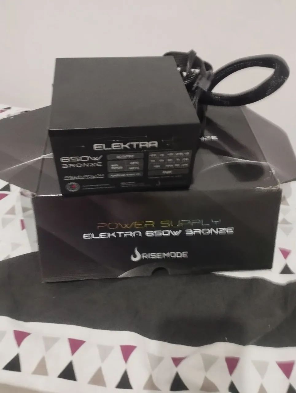 Fonte risemode Elektra bronze 650 watts  - Foto 2