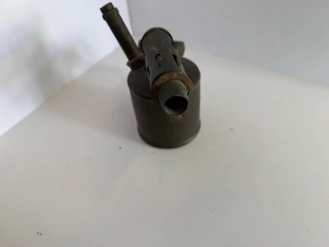 Maçarico de metal antigo importado - Foto 2