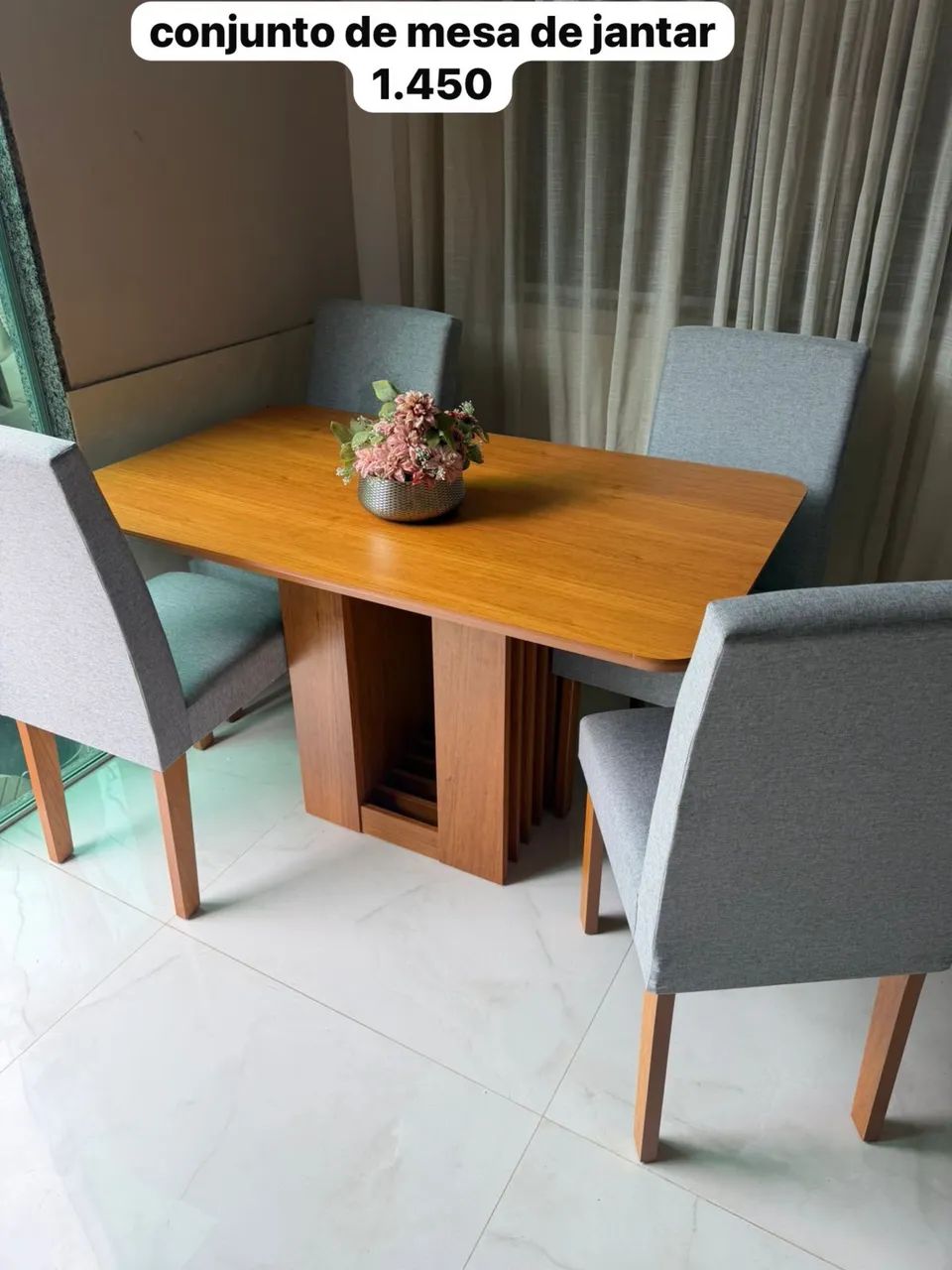 conjunto de mesa de jantar