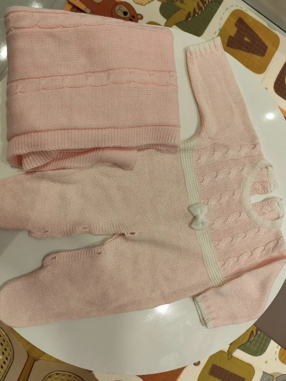 Saída maternidade rosa - Foto 2
