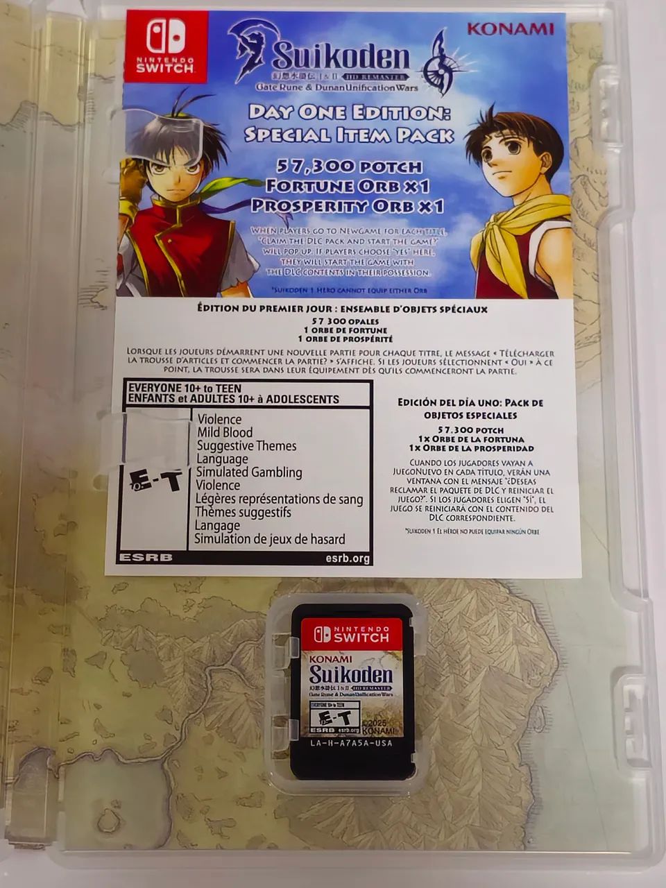 Suikoden I e II HD Remaster. Day One Edition. - Jogos de Vídeo
